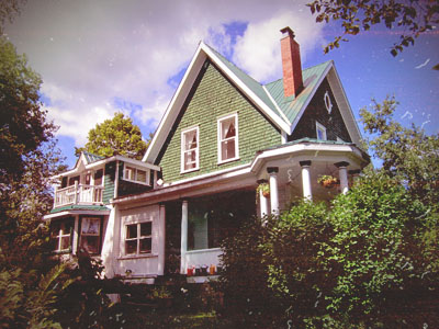 Piebird bed and breakfast in Nipissing Village, Ontario.  (Credit: I stole this photo from Piebird's website, but strangely I think they've borrowed one of mine as well.  Complete coincidence.)