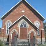 Church in Coulson's Hill, Ontario off Highway 11