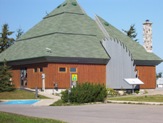 The tourist office in Hearst. Highway 11