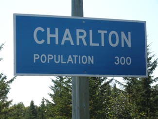 Charlton, ONtario jsut west of Highway 11