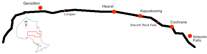 The Interior section of Highway 11